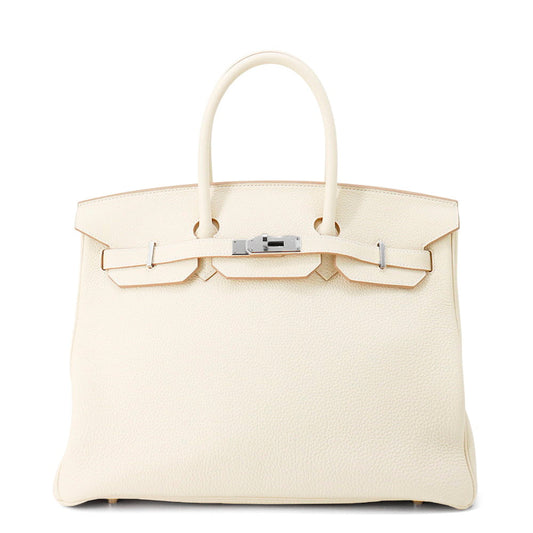 HERMES Birkin Craie Togo Leather Size 35