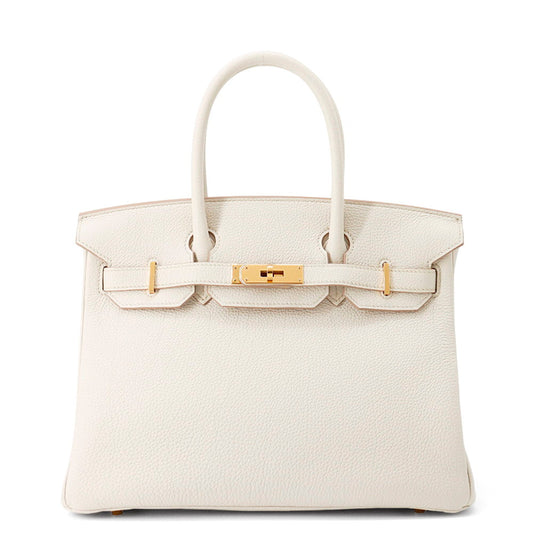 HERMES Birkin Beton Togo Leather Size 30