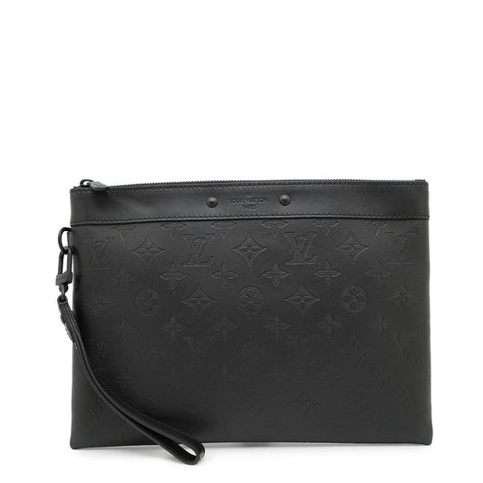 LOUIS VUITTON Pochette to Go NoirM81570 Monogram Shadow